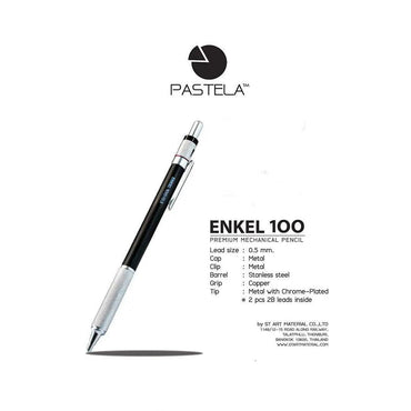 ST PASTELA Mechanical Pencil Steel Body ( 0.5mm ) The Stationers